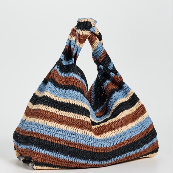 A.L.C. Handbags - New A.L.C. Striped Raffia Tote Bag – Shoulder Bag – With Tags&Dust Bag